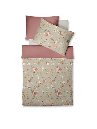 FLEURESSE | Satin Bettwäsche 70x90cm/140x200cm STOCKHOLM Misty Rose | 